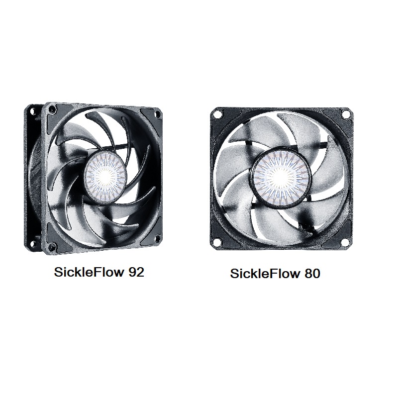 Cooler Master Sickleflow 80 8cm Rifle Bearing Fan / 80mm PWM Fan / Non