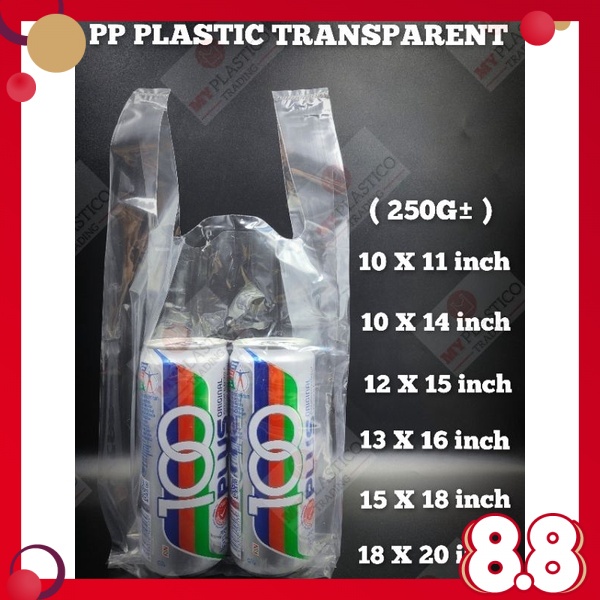 PLASTIC TRANSPARENT PP /PP PLASTIK JERNIH | Shopee Malaysia