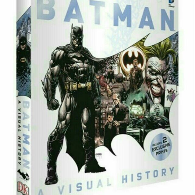 Batman. A Visual History ( Hardcover - Slipcased ) With 2 Original Print |  Shopee Malaysia