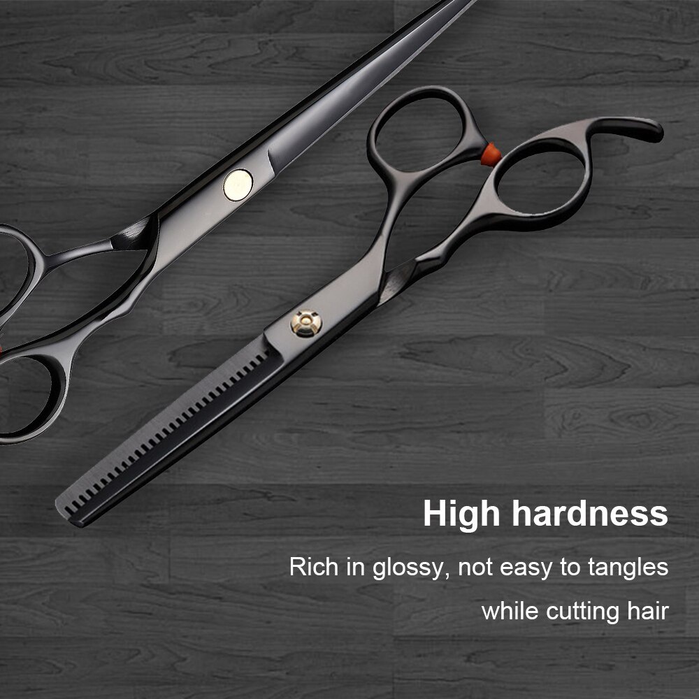 Kasho 7pcs Haircut Scissors 6inch Japan Professional Stainless Steel Hair Cutting Gunting Rambut