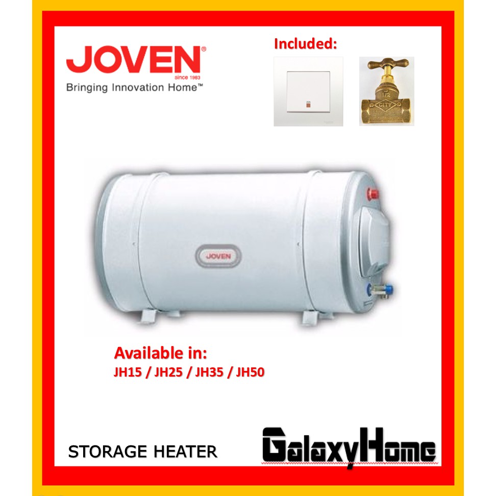 Joven Storage Water Heater With Isolation Barrier Jh15 25 35 50 68 91 Shopee Malaysia