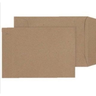 A4 Size Brown Document Envelope 9”×12.75” (228mm x 323mm) Sampul Surat A4 per pc