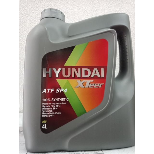 Atf sp3 hyundai 4л