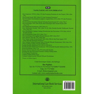 Akta Keganasan Rumah Tangga 1994 (Akta 521) Dan Peraturan ...