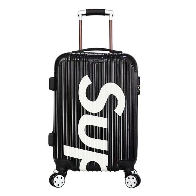 supreme suitcase black