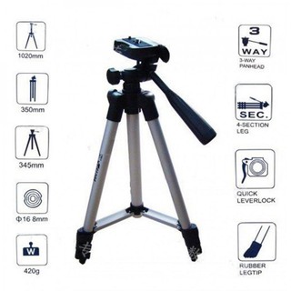 GADGETKING Tefeng Tripod TF-3110 Portable Tripod Stand for Phone DSLR