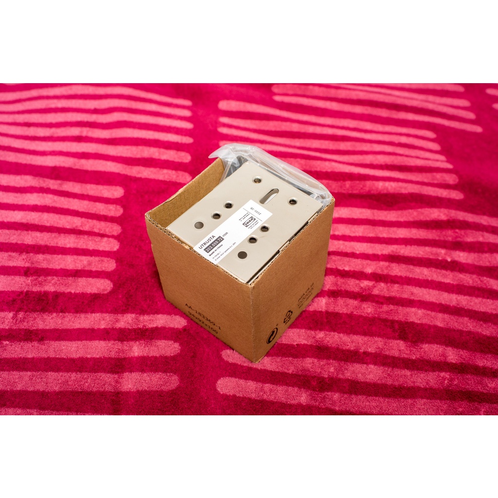 [New] IKEA UTRUSTA Corner Fittings, Galvanized Shopee Malaysia