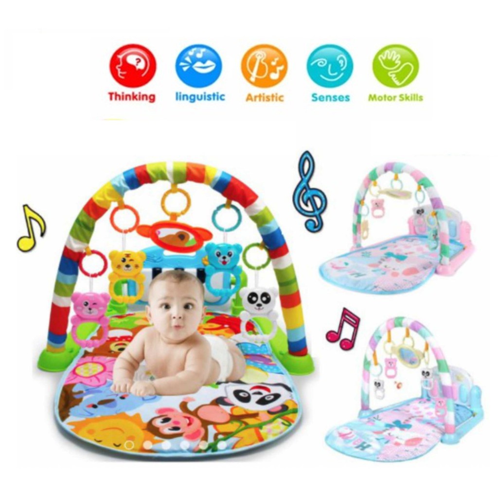 colourful play mat