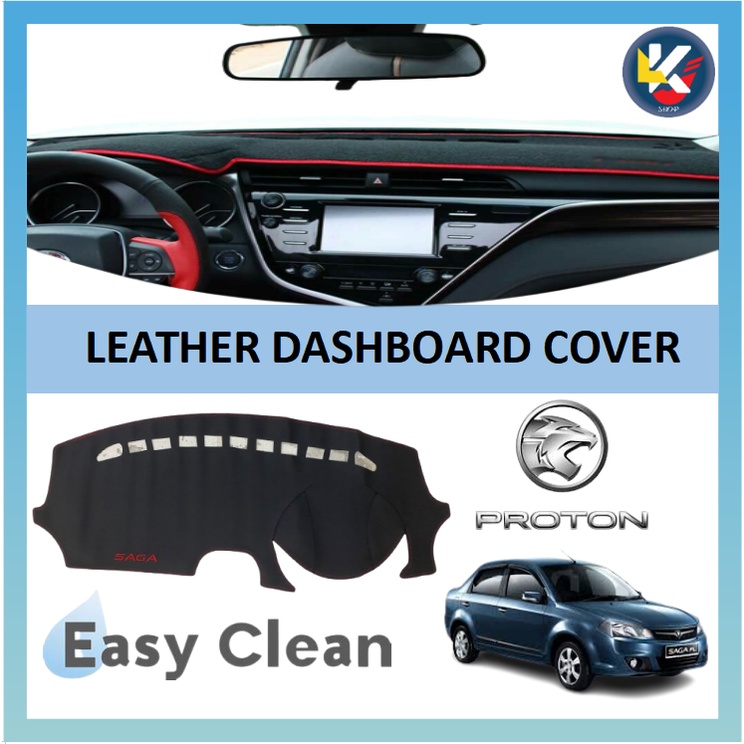 Proton Saga BLM/FLX Leather Car Dashmat Dash Mat Dashboard Sun Cover