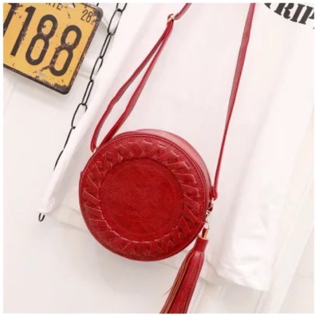 Ready Stock Round sling bag vintage collection Shopee Malaysia