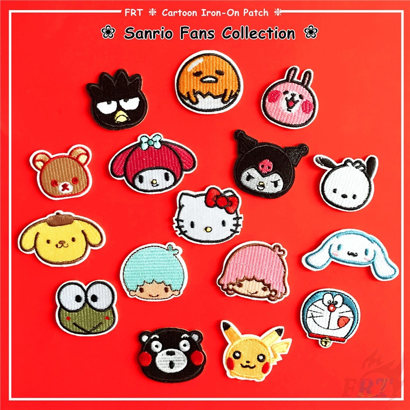 ☸ Sanrio Cartoon Character Fans Collection Series 01 - My Melody / Kuromi /  Hello Kitty / Pochacco / Pom Pom Purin / Cinnamoroll / Keroppi / Kiki&Lala  / BADTZ-MARU / Gudetama