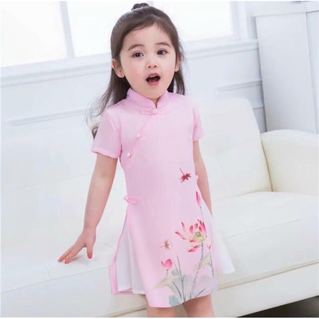 girl cheongsam dress