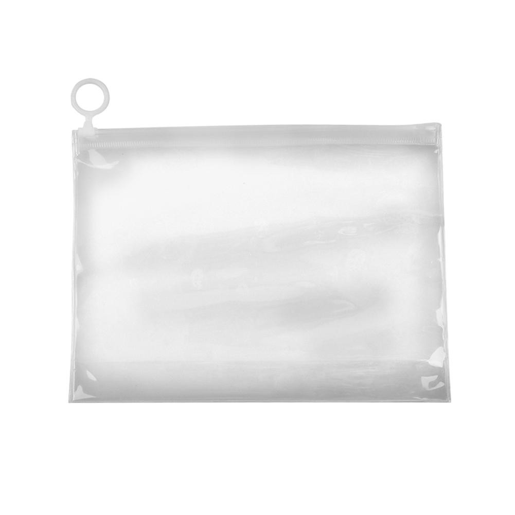 transparent zipper bag