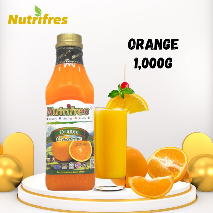 Nutrifres Orange Fruit Juice Concentrate/Cordial (1000g) Shopee Malaysia