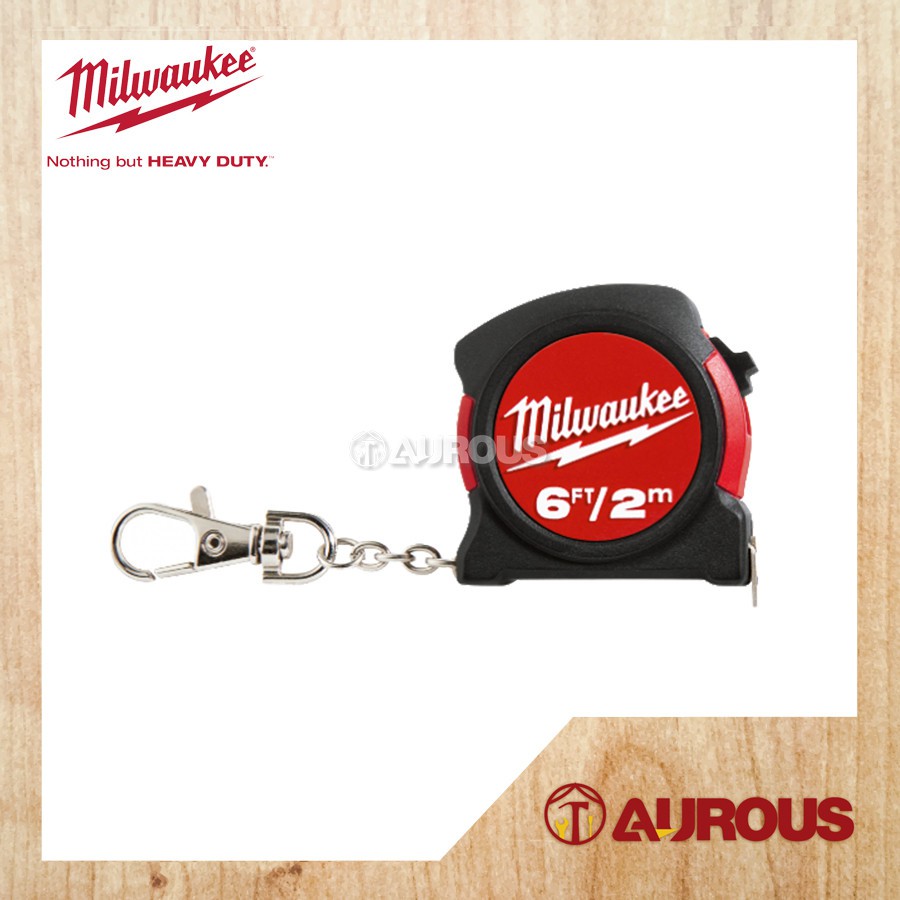 MILWAUKEE KEY CHAIN MEASURING TAPE 2 METER 48-22-5506 | Shopee Malaysia