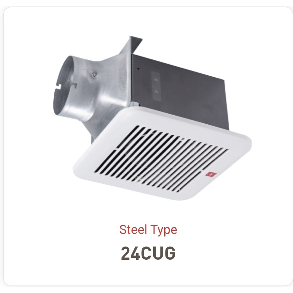 KDK 24CUF / 24CUG Sirocco Ceiling Mount Propeller Ventilating Fan