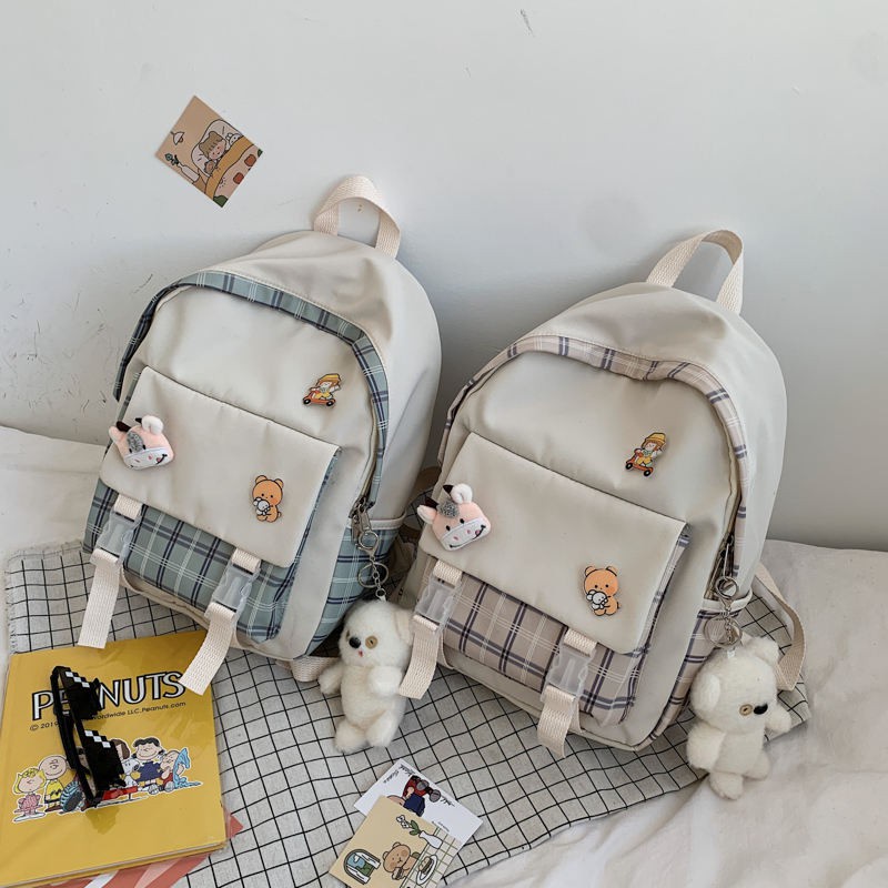 Korean style school bag women's Harajuku ins campus high school student