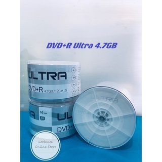 Ultra DVD+R / DVDR Silver Surface 4.7GB 120Min 16x ~ 50Pcs Per Pack