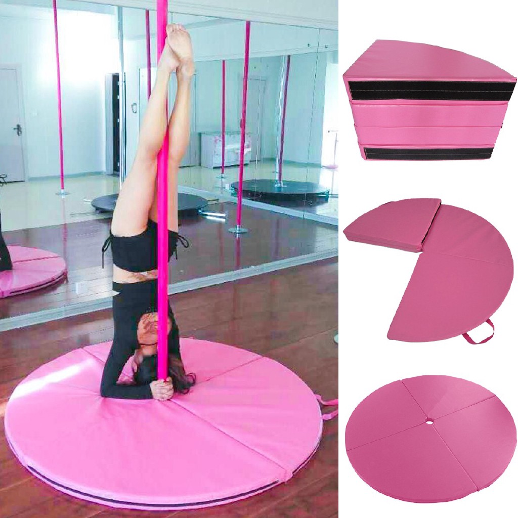 Hl 120x3cm Foldable Pole Dance Mat Yoga Exercise Safety Crash