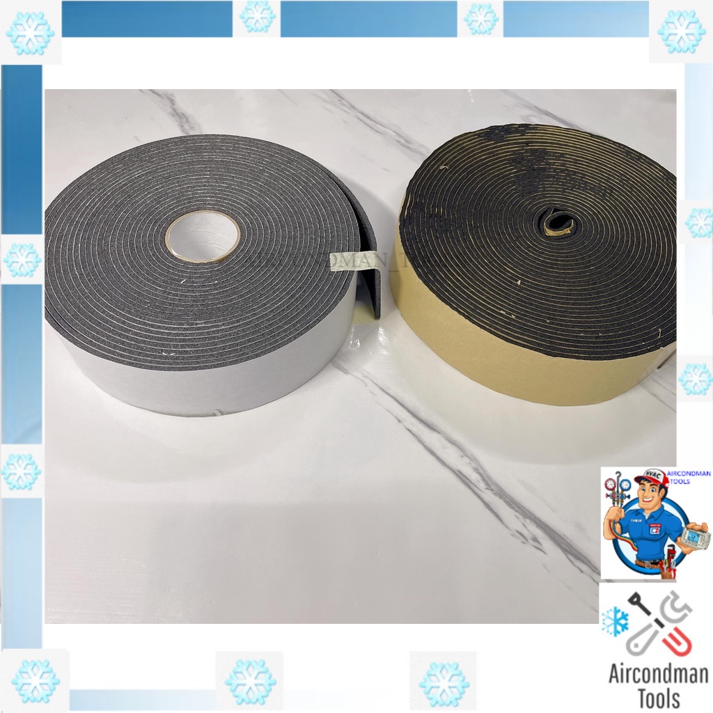 foam tape insulation selfadhesive elastomeric insulating tape pembalut