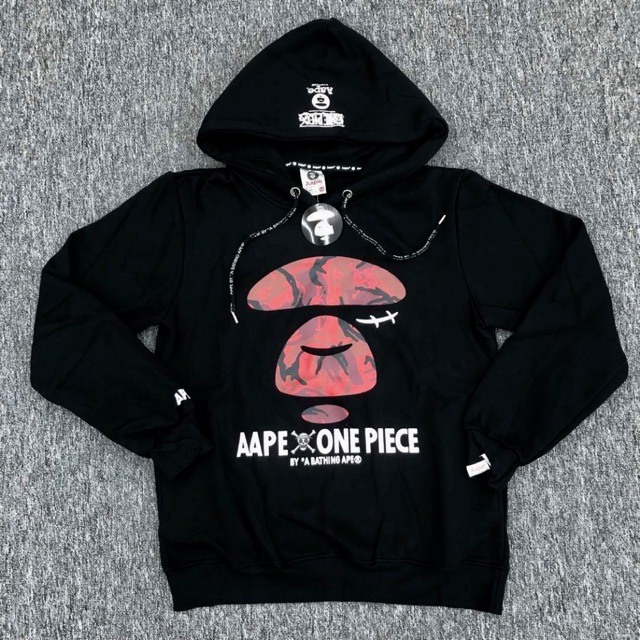 aape one piece hoodie