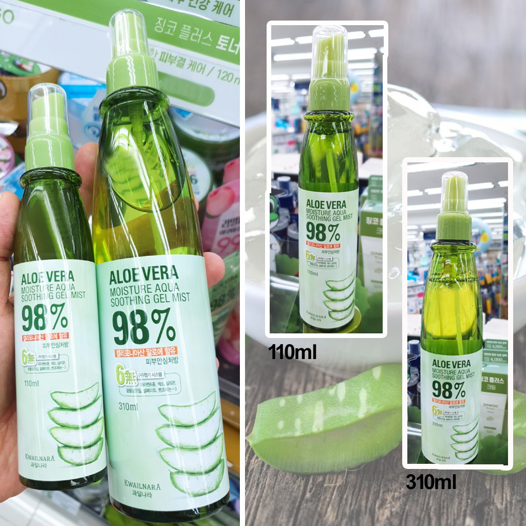 aloe vera moisture aqua soothing gel 98