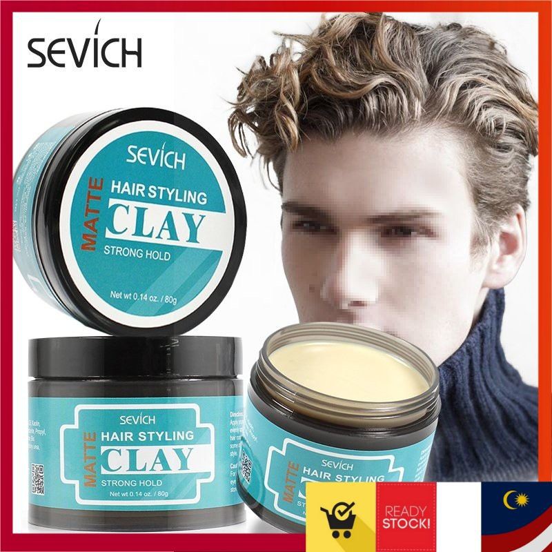 Sevich Matte Finished Hair Wax 80g Hair Styling Clay For Men Strong