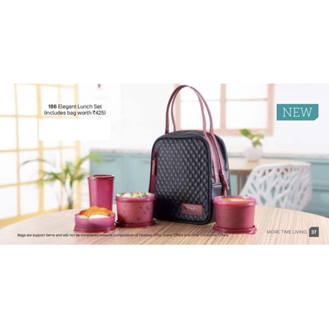 Tupperware Elegant Lunch Set