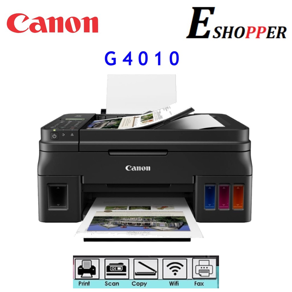Canon PIXMA G4010 All In One Wireless Ink Tank Printer