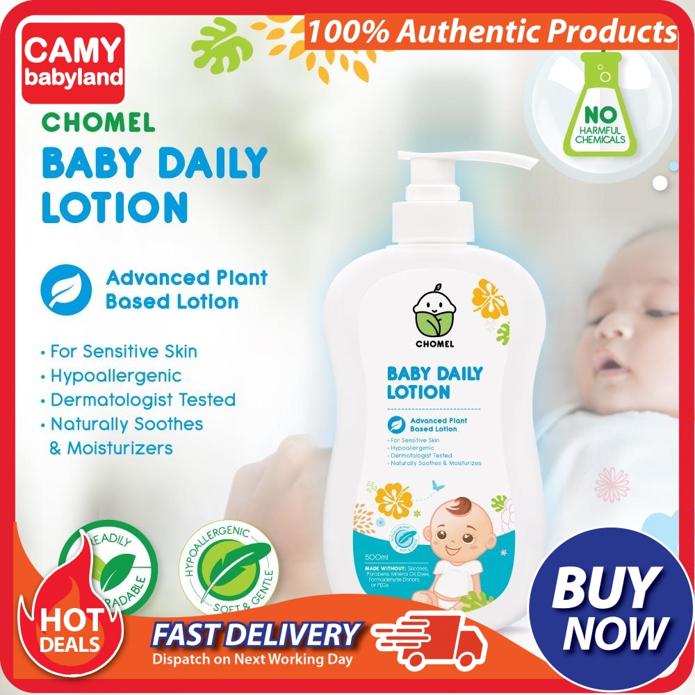 Chomel Baby Daily Lotion 500ml /Losyen Bayi | Shopee Malaysia