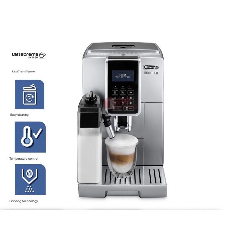 Delonghi Dinamica Automatic Coffee Maker ECAM350 (ECAM350.75.S