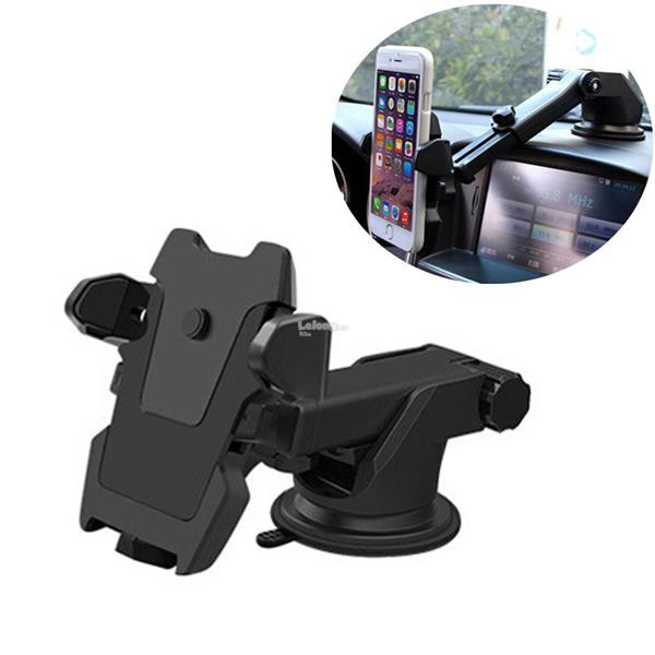 Long Neck One-Touch Car Mount Mobile Phone Holder With Silicon Sucker ...