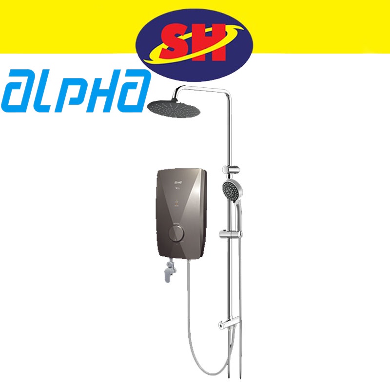 [𝐄𝐚𝐬𝐭 𝐌𝐚𝐥𝐚𝐲𝐬𝐢𝐚] Alpha V10E Rain Shower Water Heater Pemanas Air 热水器 (Non Pump) - 3.6kW