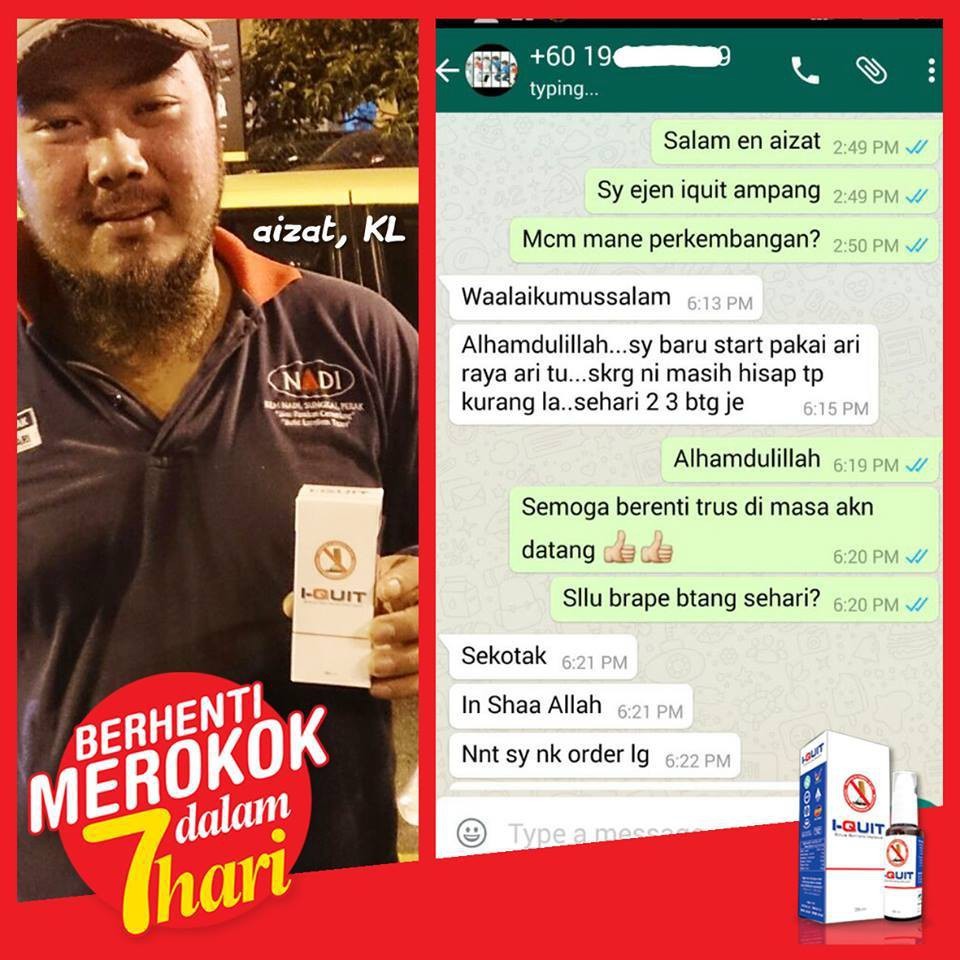 Buy I-Quit Produk Berhenti Merokok / Stop Smoking  SeeTracker 