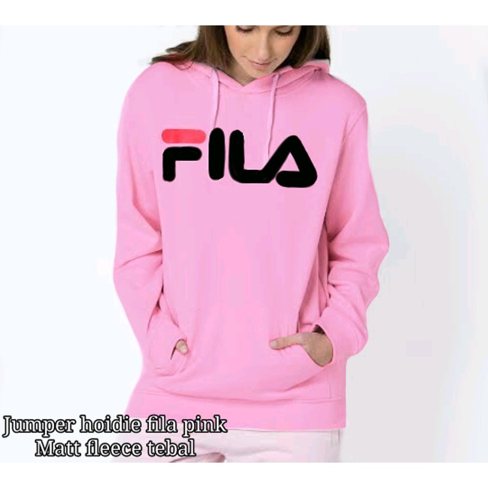 pink fila jumper