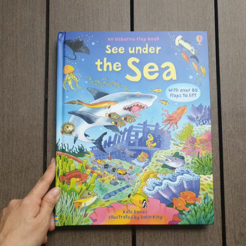 Usborne see under the sea (harback) (with lots of flaps to lift ...