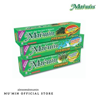 Mu'min Premium Ubat Gigi 175g  Shopee Malaysia