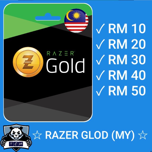 Razer gold rm10 rm20 rm30 rm40 rm50 | BeeCost