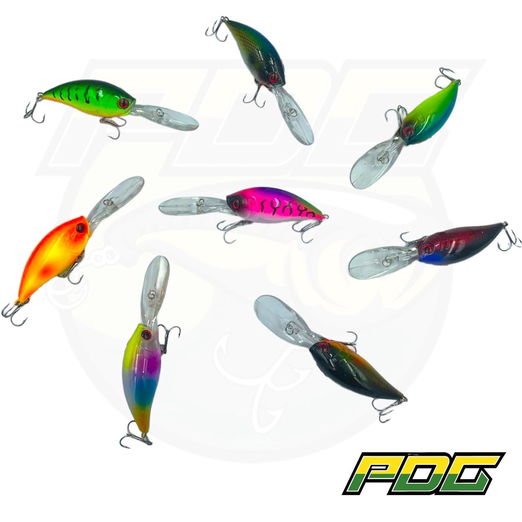 PDG Crank Bait Toman Siakap 12cm 20gram Killer Fishing Lure Casting ...