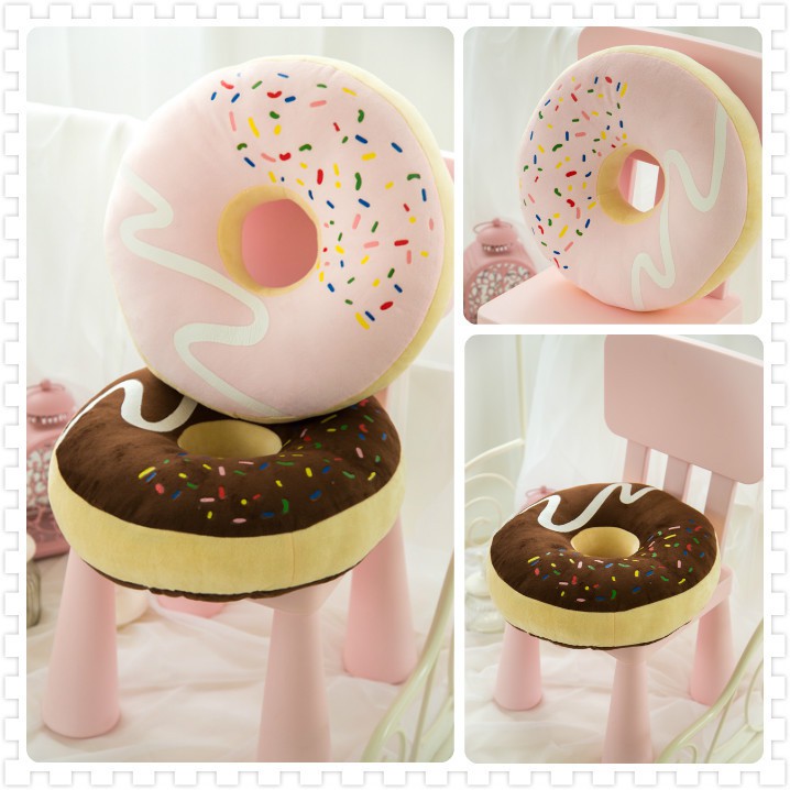 Donut Shaped Pillow Extra Thick Cushion Pillow Shopee Malaysia