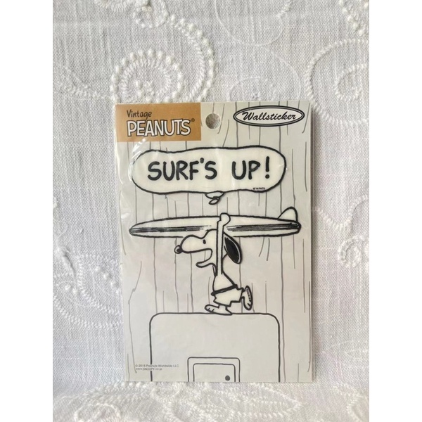 Vintage peanuts snoopy wall sticker cute cartoon stickers | Shopee Malaysia