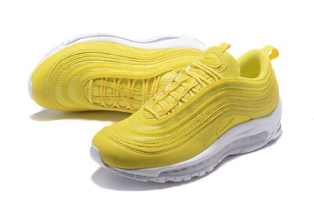 nike air max 97 yellow and white