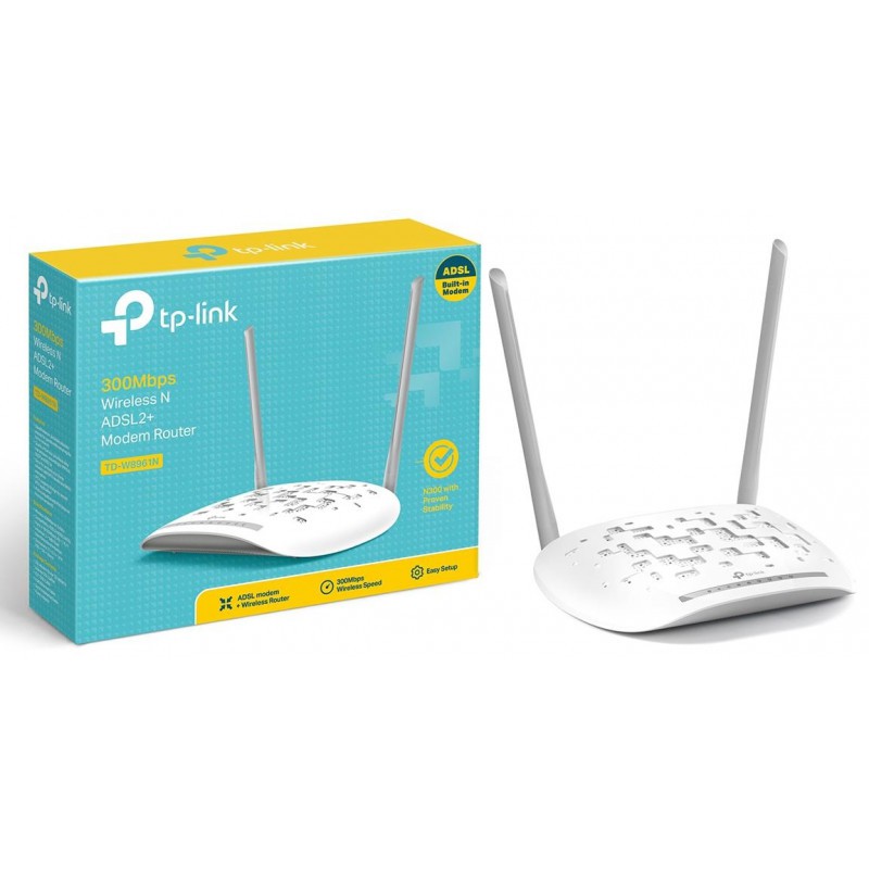 Tp Link Td W61n Model Router 300mbps Wireless N Adsl2 Shopee Malaysia