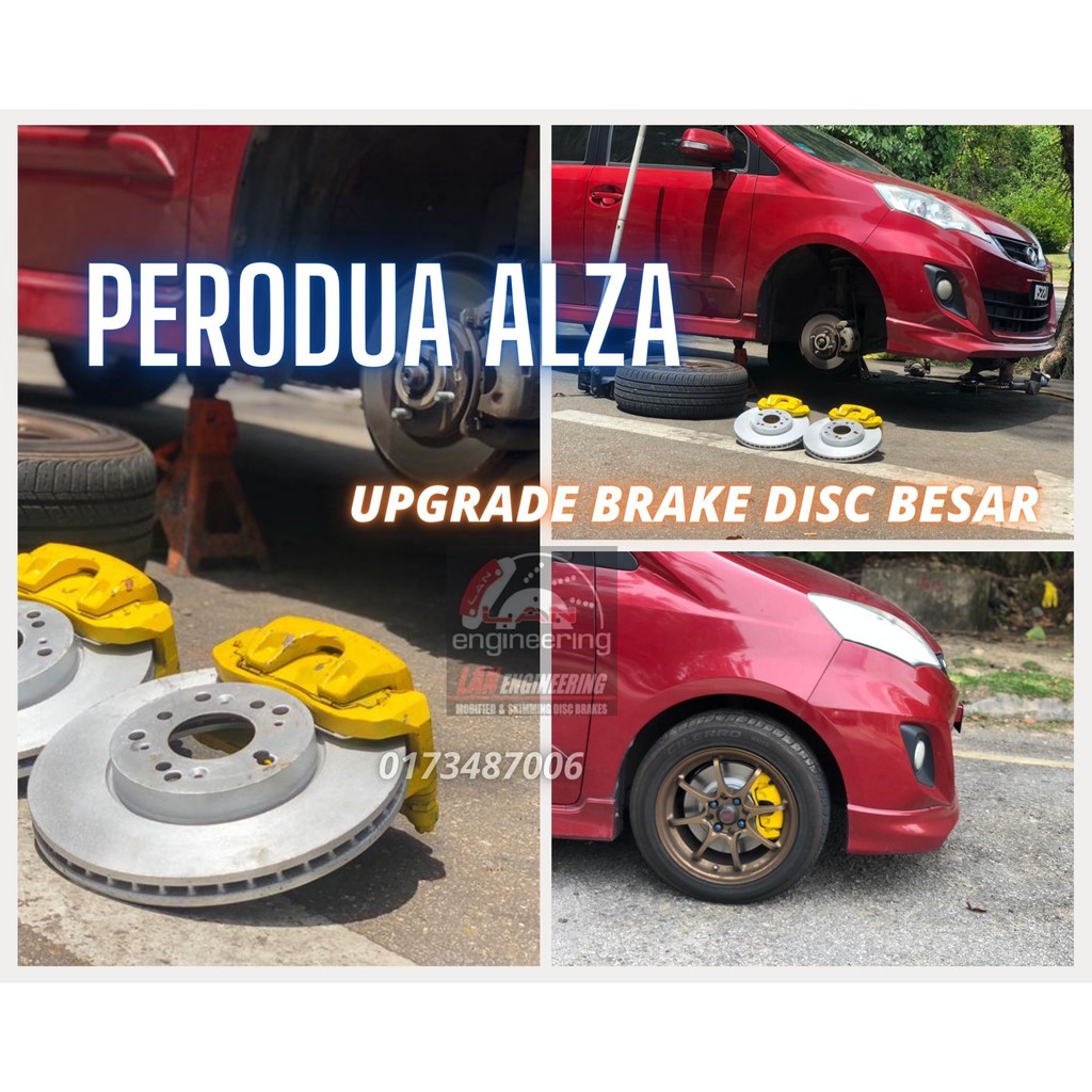 Perodua Alza Upgrade Brake Disc Besar (front) Shopee Malaysia