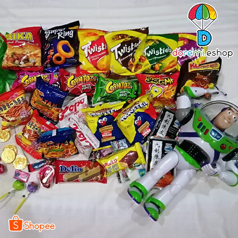 Rm10 90 马来西亚本地回忆小时候零食malaysia Local Childhood Memories Sweets And Snacks Starter Value Super Pack Shopee Malaysia