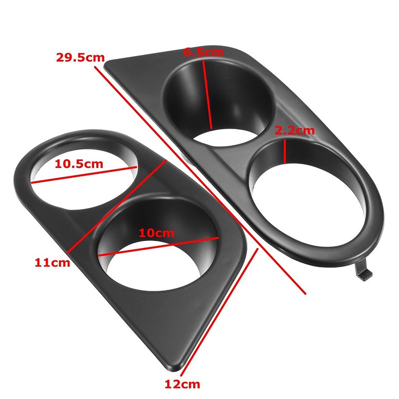 Car Front Bumper Fog Light Cover Surrounds Air Duct For BMW E46 M3 2001-2006  | Shopee Malaysia