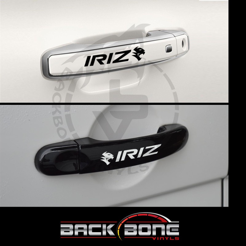 Proton IRIZ Car Door Handle Sticker Car Logo | Shopee Malaysia