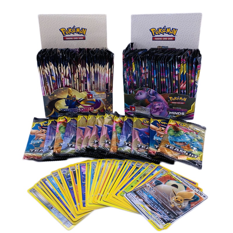 Durable Purpose 72pcs/lot English Verison Pokémon Cards Sword Shield Rebel Clash Team Up Go Playing Trading Card Chi... - Image 3