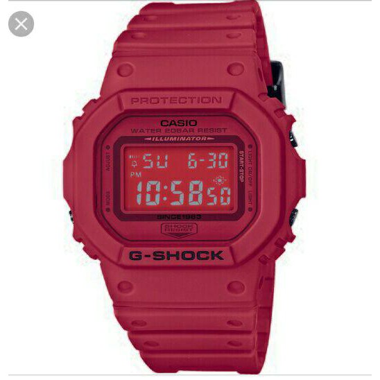 dw5600 red out