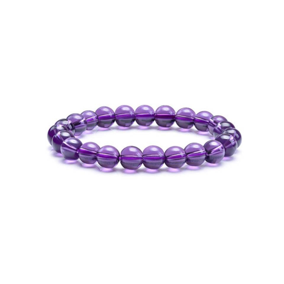 purple crystal bracelet